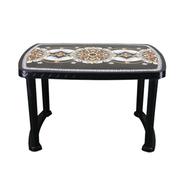 TEL 4 Seated Deluxe Table Print Black Royal (Pl/L) 