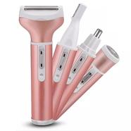 4 in 1 ProGemei GM-3074 Rechargeable Nose And Hair Trimmer For Women