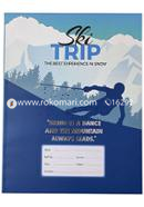 Ski Trip Design Heart's SMART Binding Khata (Margin) - 300 Pages