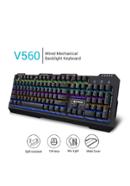 Rapoo Backlit Mechanical Gaming Keyboard - (V560)