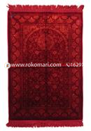 Safa Teks Turkey Prayer Mat Mihrab Jaynamaz-জায়নামাজ - Marron Color-Any Design