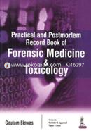 Practical and Postmortem Record Book of Forensic Medicine and Toxicology