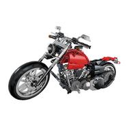 573pcs building blocks motorcycle Sportster Chopper Tech-Storm Toy Set For Kids