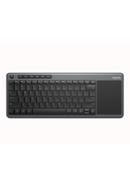Rapoo Wireless Touchpad Keyboard (K2600) (Black).
