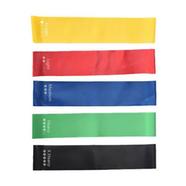 5Pieces Resistance Bands Skin Friendly Resistance