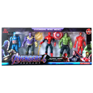 5 Pcs Set Super Power Hero Model Avengers 4 Endgame Action Figures - Toys For Boys