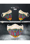 Fabrilife Premium 5 Layer Festiva Kids Designer Edition Cotton Mask image