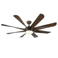 Yamada 60Inch 336 Model 8 Blades Ceiling Fan (Under Light, Remote Control) - 6203410