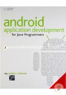Android Application Development for JAVA Programmers