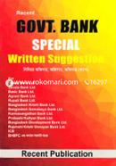 Recent Gov. Bank Special Written Suggestion (Senior Officer, Officer, Officer (Cash)