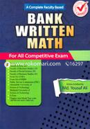 A Complete Faculty Based Bank Written Math For All Competitive Exam