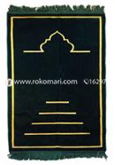 Evrentex E-Tex Muslim Prayer Mat Normal Jaynamaz (জায়নামায) - Green Color-Any Design