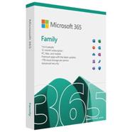 6GQ-01896-Microsoft 365 Family English APAC EM Subscr 1YR Medialess