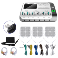 6 Output Channel Digital Multi-Functional TENS Body Massager