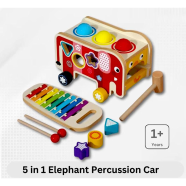 6 in 1 Elephant Percussion Car icon