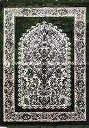 Muslim Prayer Pluse Jaynamaz (জায়নামায) Turkey - Deep Green - Any Design