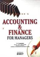 Accounting and Finance for Managers 