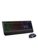 Rapoo Backlit Gaming Keyboard and Optical Gaming Mouse (V110)