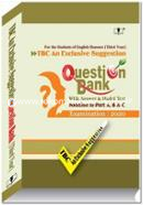 TBC An Exclusive Suggestion Question Bank with Answer and Model Test Examination 2020 - Third Year