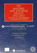 Mlj Digest 2012-13 (Civil and Criminal): 17 