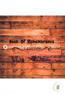 Book Of Rememberance: Wood Design Large Square Celebration of Life, Condolence Book, Message Book, Wake, Memorial Service, Church, Funeral Home Guest ... (Volume 4)