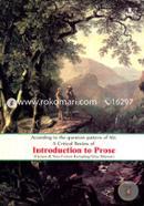 A Critical Review of the Introduction to Prose (English (Honors) 1st Year, Course Cord: 211107)