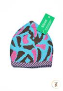 Believers'Muslim Prayer Cap Toor Design -01 Pcs (Sky, Pink and Brown Color)