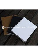 Pocket Series Black White Kraft Notebook 3-Pack