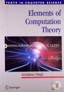 Elements Of Computation Theory