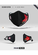 Fabrilife Premium 7 Layer FC Bayern Munich Designer Cotton Face Mask 