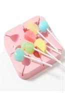 8 Fruit Lollipop DIY Silicon Cake Chocolate Jelly Mold - C006620-1