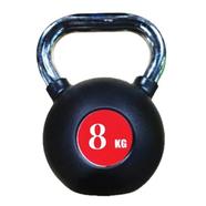 8 KG Kettle Bell - 1 Pair Total 16 Kg - Rubber Coated 