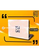 Quotes Design Laptop Sticker - 5691