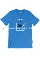 Think Out of the Box T-Shirt - M Size (Royal Blue Color)