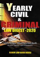 Yearly Civil and Criminal Law Digest-2020