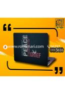 Quotes Design Laptop Sticker - 5616