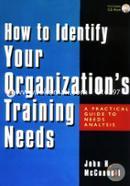 How To Identify Your Organisation's Training Needs
