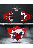 Fabrilife Premium 5 Layer Spider Kids Designer Edition Cotton Mask image