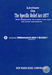 Lecture on Specific Relief Act-1877