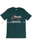 Read To Damage T-Shirt - M Size (Dark Green Color)
