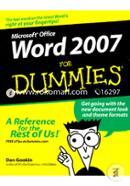 Word 2007 For Dummies (For Dummies Series)