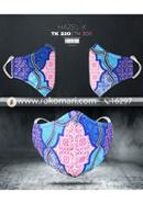 Fabrilife Premium 5 Layer Hazel Kids Designer Edition Cotton Mask image