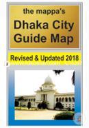 Dhaka City Guide Map And Gulshan, Banani, Baridhara, Mohakhali, Dhanmondi,Motijheel And Uttara Details (Laminated Sheet) image