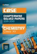 CBSE Chemistry Chapterwise Solved Papers Class 12 2019-20 