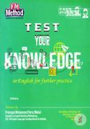 Test Your Knowledge in English For Further Practice