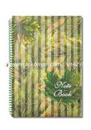 Hearts Essential Notebook - Leaf Design