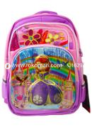 Max Cartoon School Bag (Violet Color) - M-2051 - Fairy Doll Design