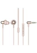 E1025 - Stylish Dual Driver In-Ear Headphones (Gold) - E1025