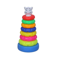 9 Layer Tiger Stacking Rings Toys