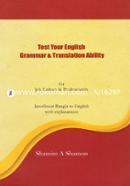 Test Your English Grammar and Translation Ability (Bangla-English)